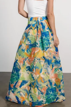 Baltic Born Cayman Maxi Skirt | Blue Multi