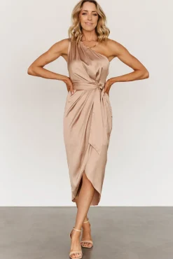 Baltic Born Celia One Shoulder Midi Dress |