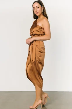 Baltic Born Celia One Shoulder Midi Dress |
