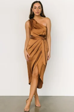 Baltic Born Celia One Shoulder Midi Dress |