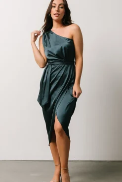 Baltic Born Celia One Shoulder Midi Dress |