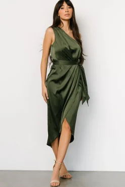 Baltic Born Celia One Shoulder Midi Dress |