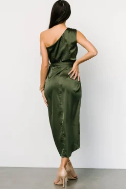 Baltic Born Celia One Shoulder Midi Dress |