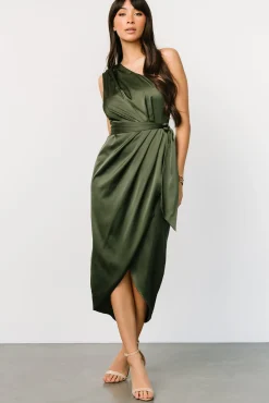 Baltic Born Celia One Shoulder Midi Dress |