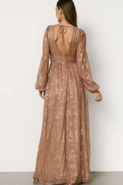 Baltic Born Charlene Maxi Dress | Rose Gold