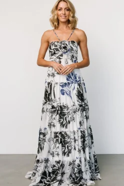 Baltic Born Charmaine Maxi Dress | Navy + Black Floral