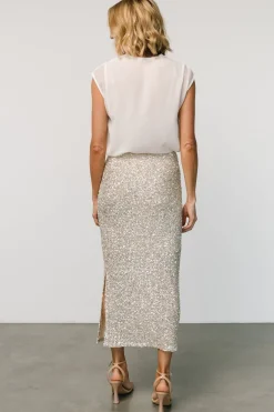 Baltic Born Charmed Sequin Midi Skirt |
