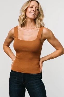 Baltic Born Cher Square Neck Knit Tank |