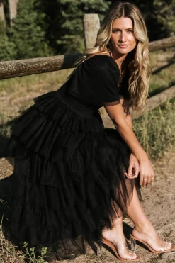 Baltic Born Cherise Tulle Tiered Dress |