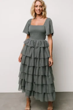 Baltic Born Cherise Tulle Tiered Dress | Blue Sage