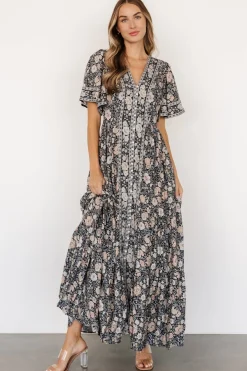 Baltic Born Cheryl Maxi Dress | Midnight Floral