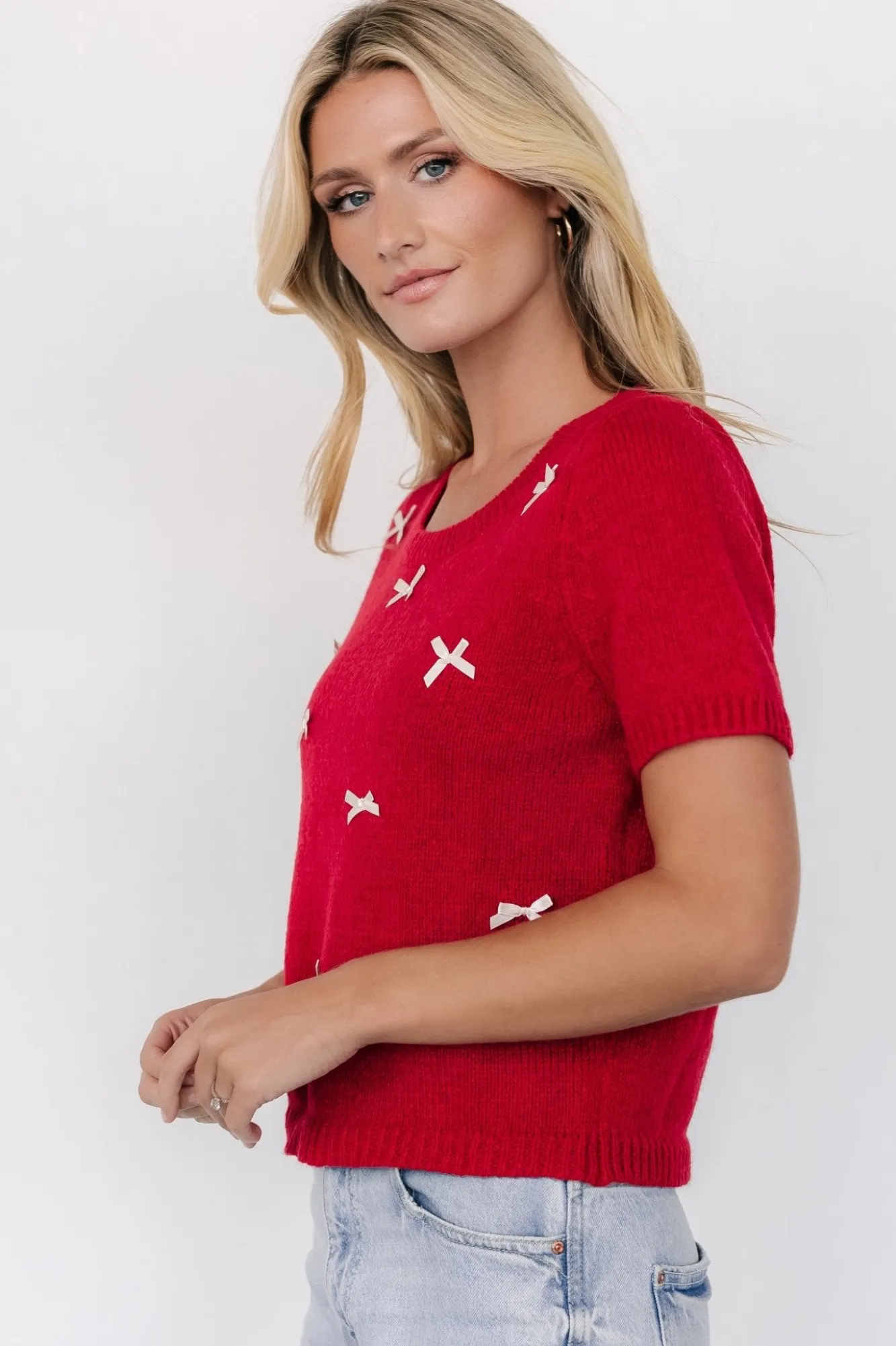 Baltic Born Chloe Bow Sweater |