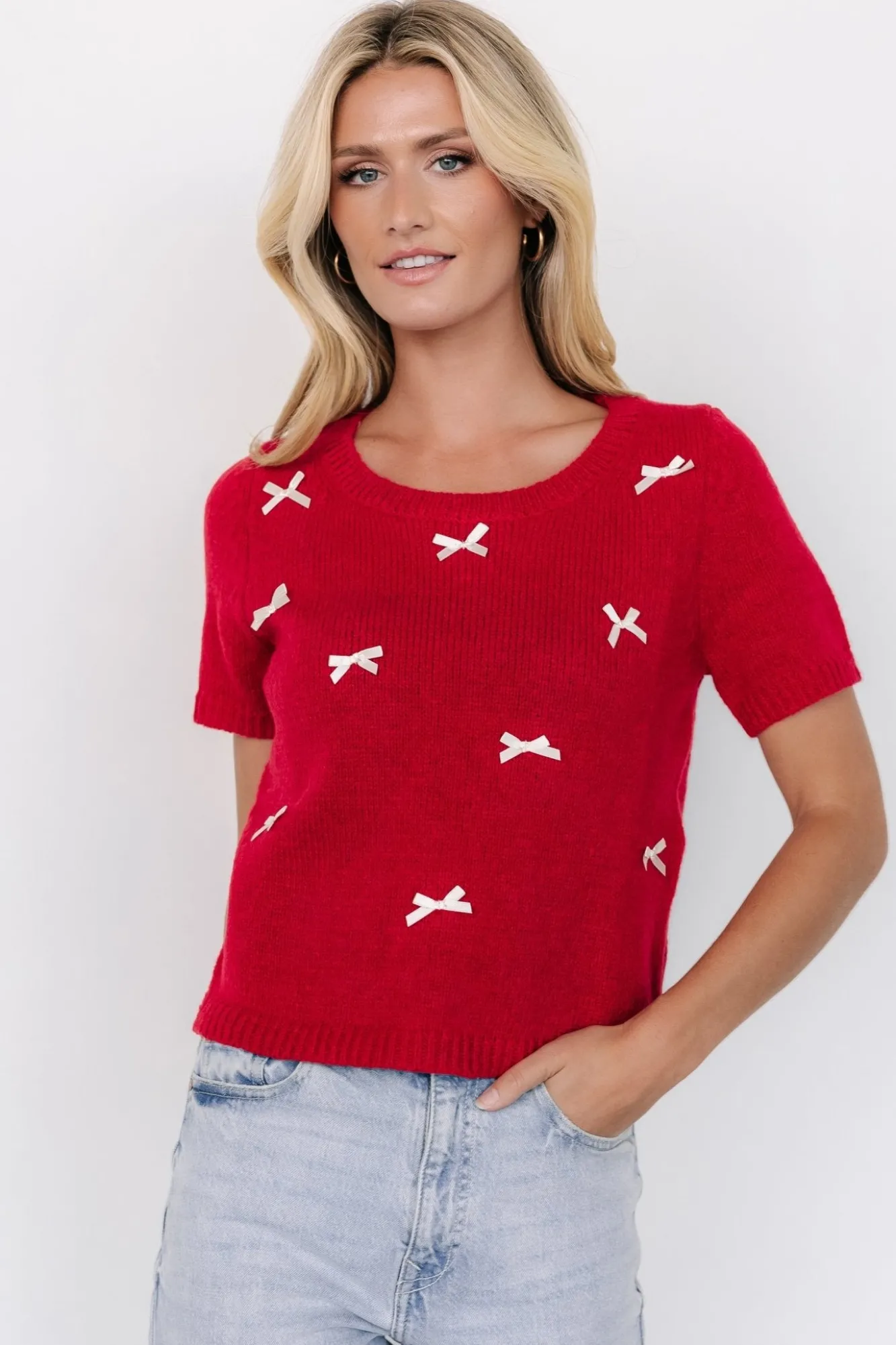 Baltic Born Chloe Bow Sweater |