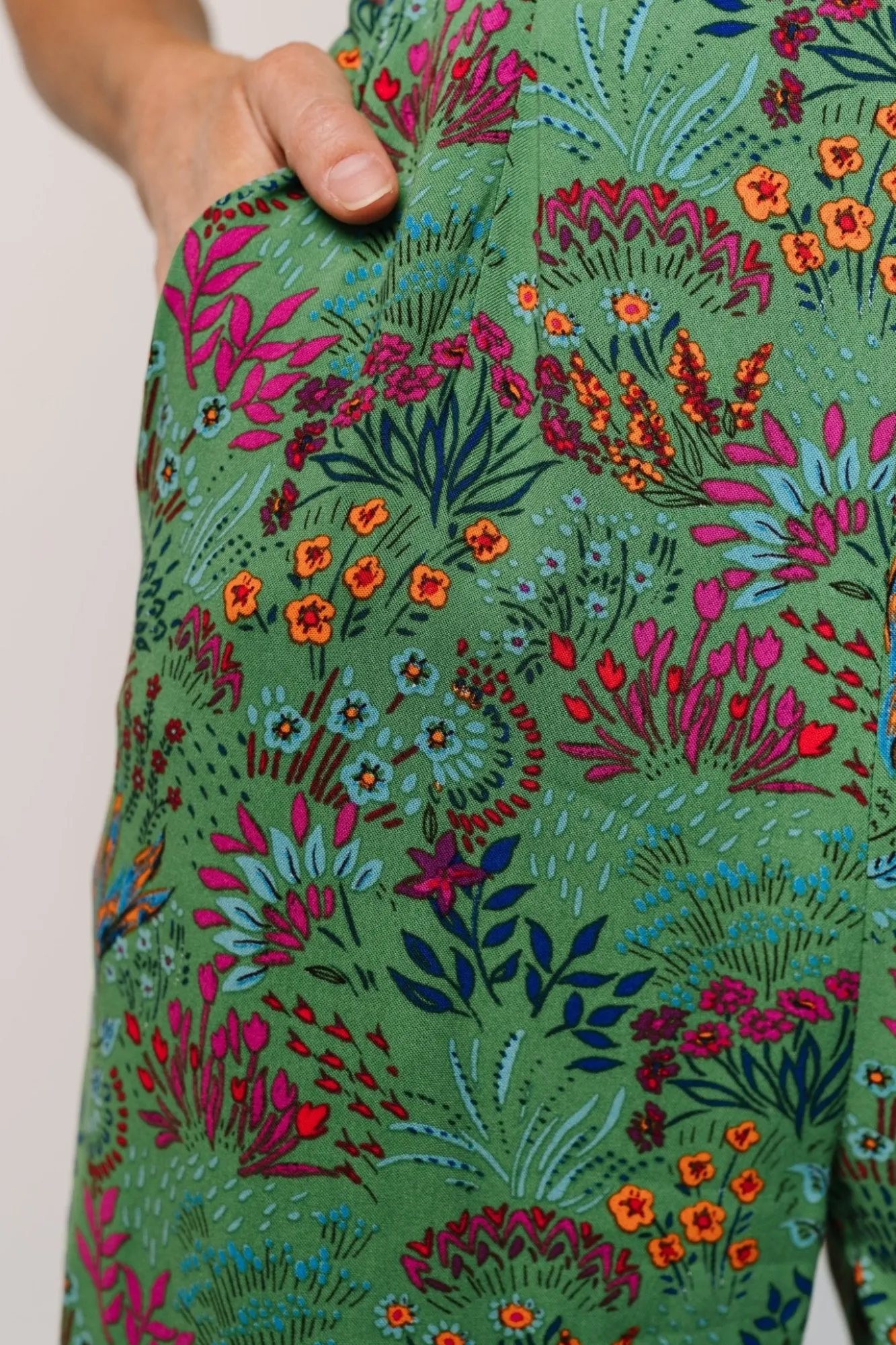 Baltic Born Chora Jumpsuit | Green Multi