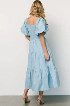 Baltic Born Cindy Puff Sleeve Tiered Dress |