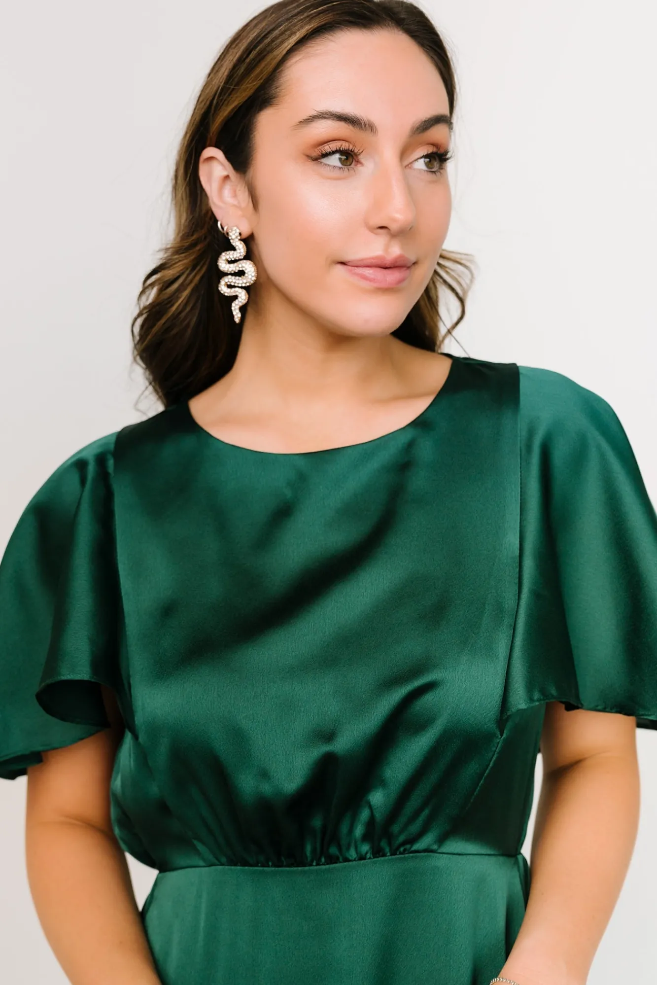 Baltic Born Cinta Satin Midi Dress |