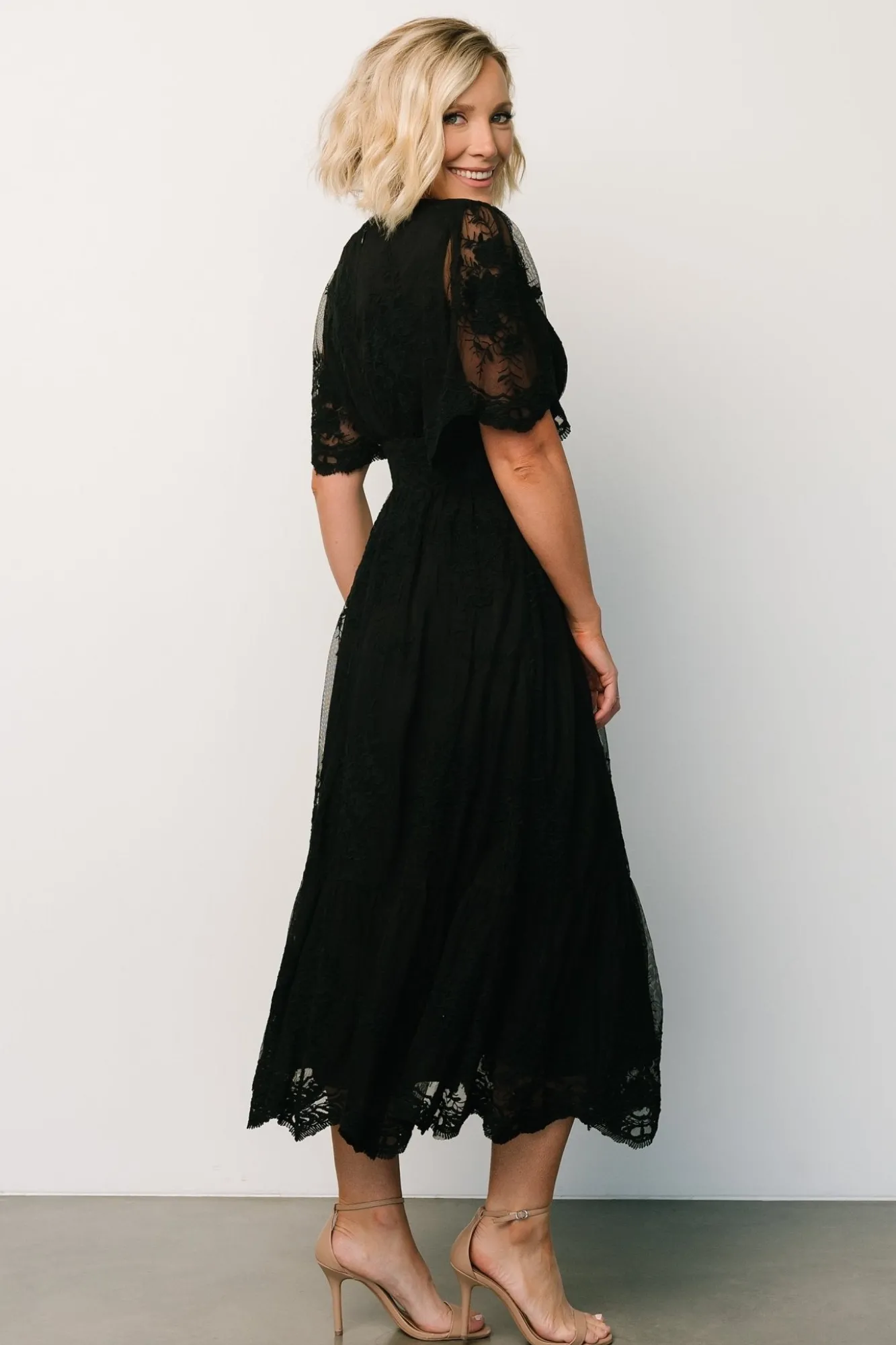 Baltic Born Clarisa Lace Midi Dress |