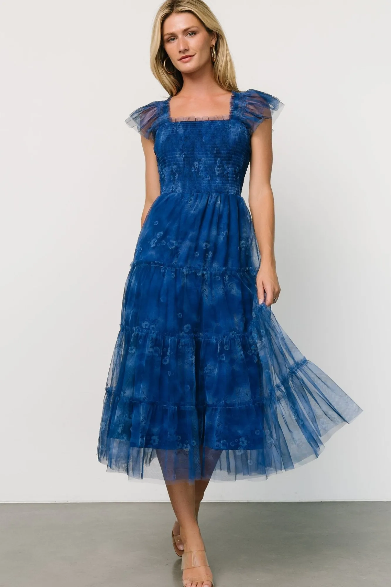 Baltic Born Clementine Tulle Midi Dress |