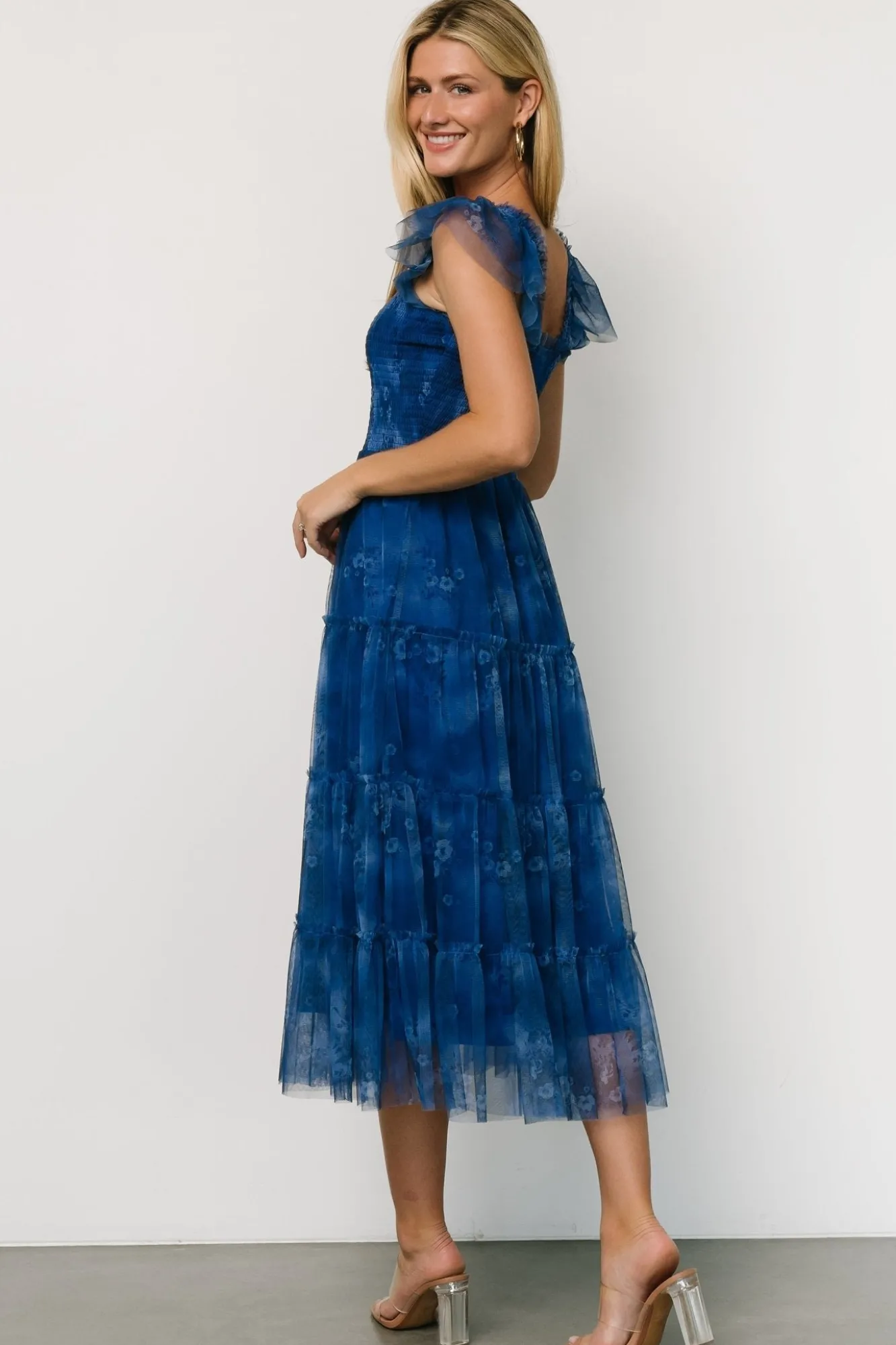 Baltic Born Clementine Tulle Midi Dress |
