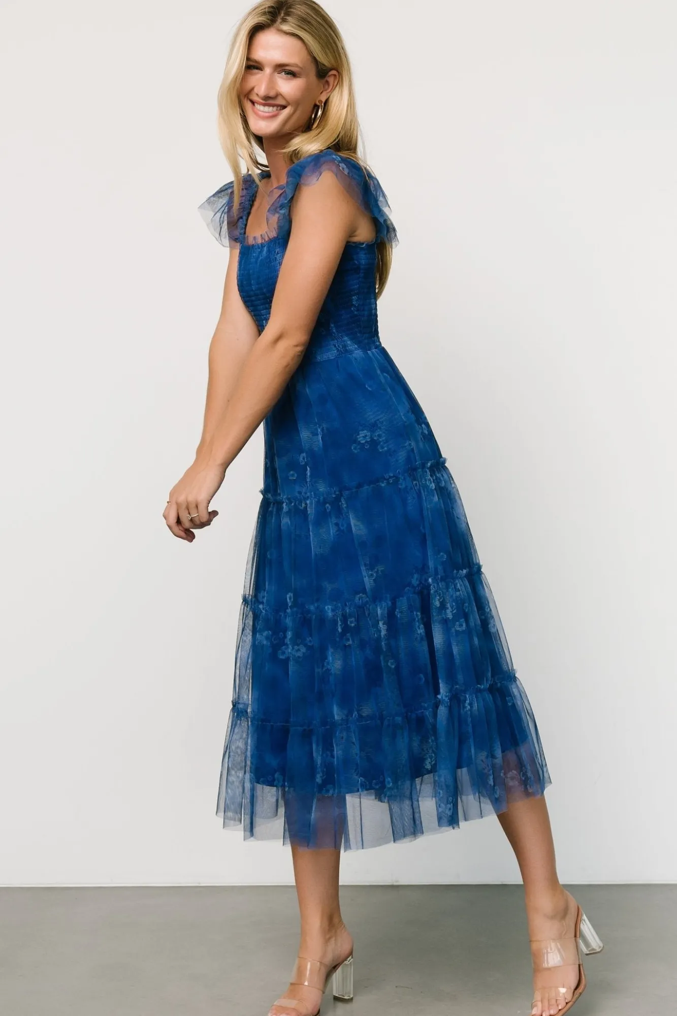 Baltic Born Clementine Tulle Midi Dress |