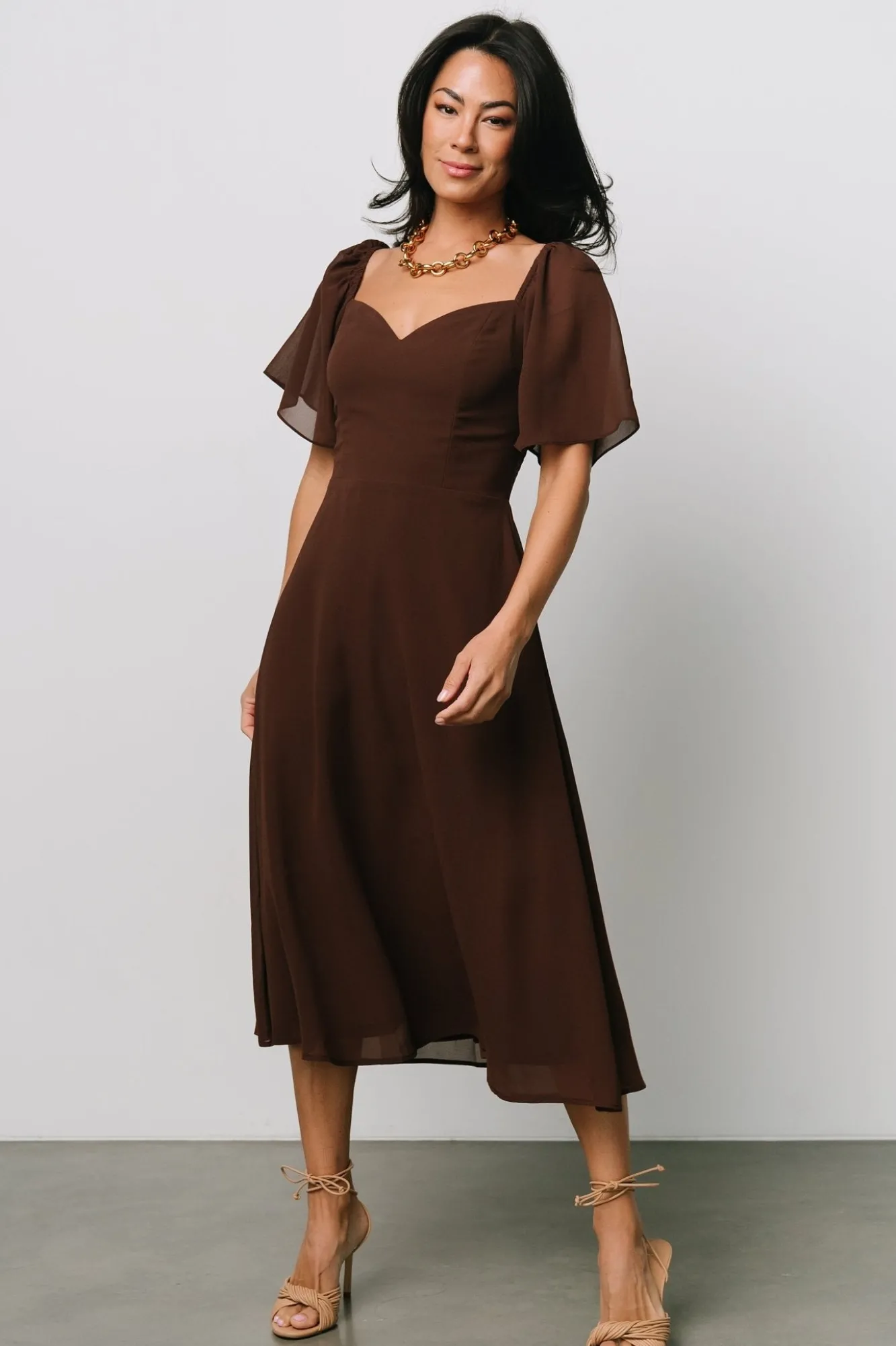 Baltic Born Colette Sweetheart Midi Dress |