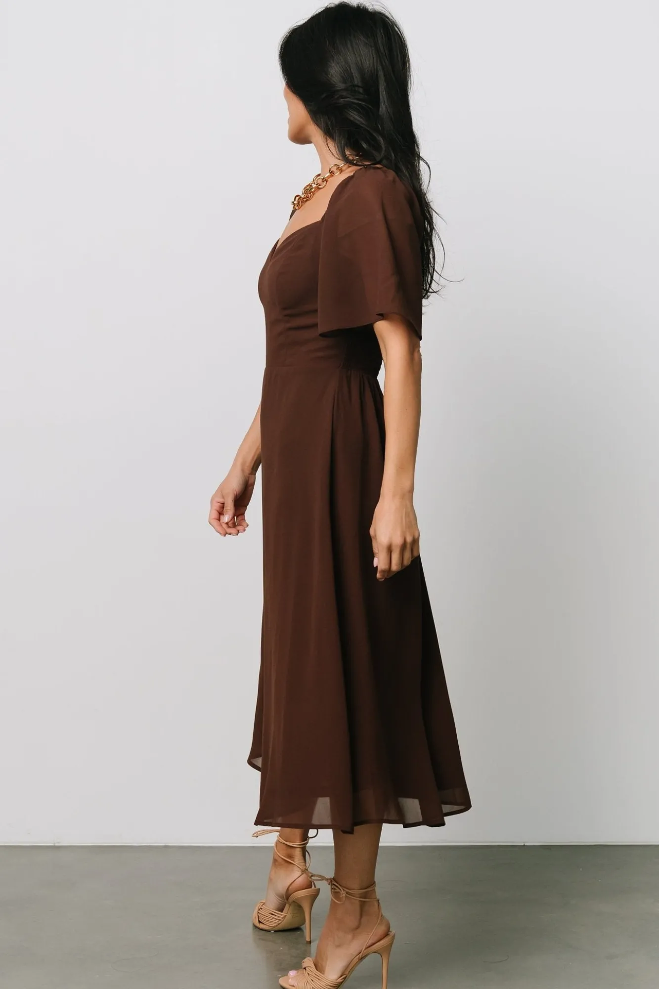 Baltic Born Colette Sweetheart Midi Dress |