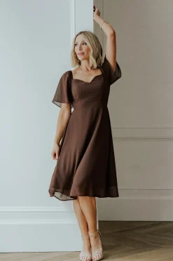 Baltic Born Colette Sweetheart Midi Dress |