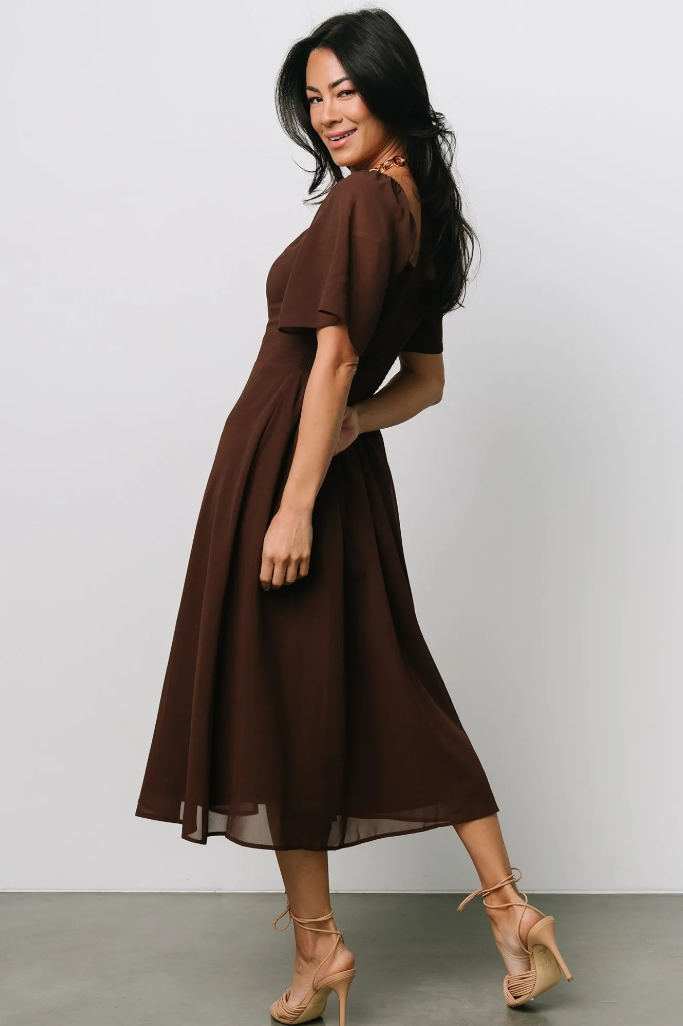 Baltic Born Colette Sweetheart Midi Dress |