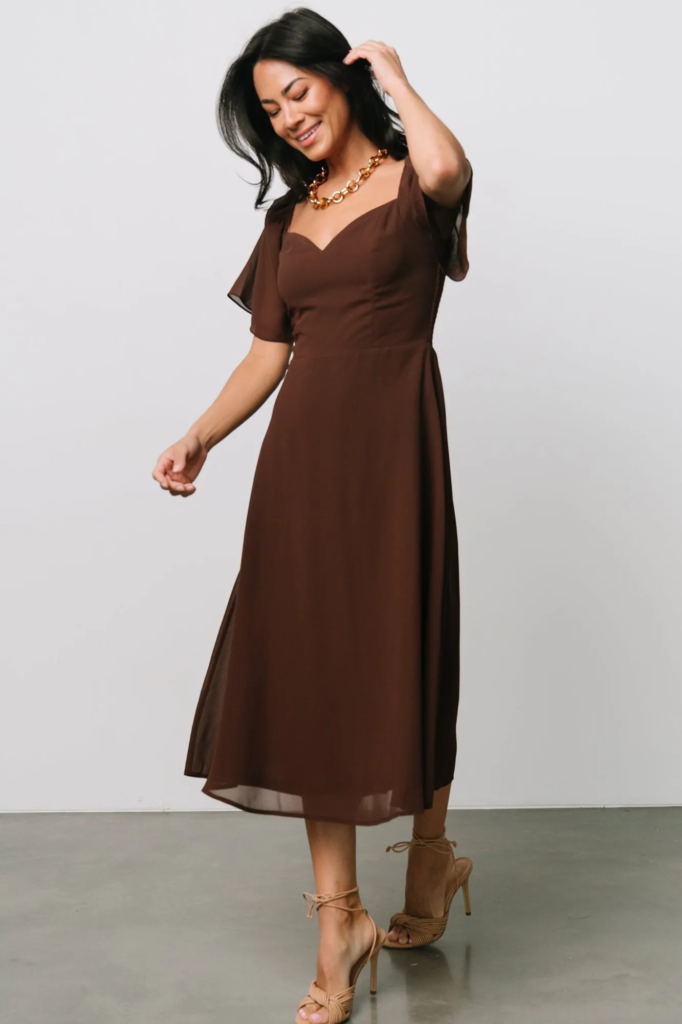Baltic Born Colette Sweetheart Midi Dress |