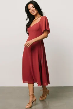 Baltic Born Colette Sweetheart Midi Dress |