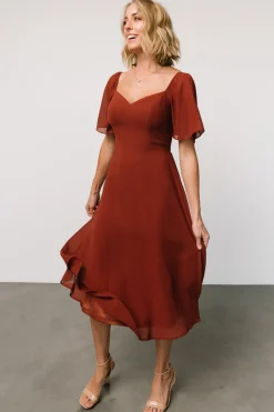 Baltic Born Colette Sweetheart Midi Dress |
