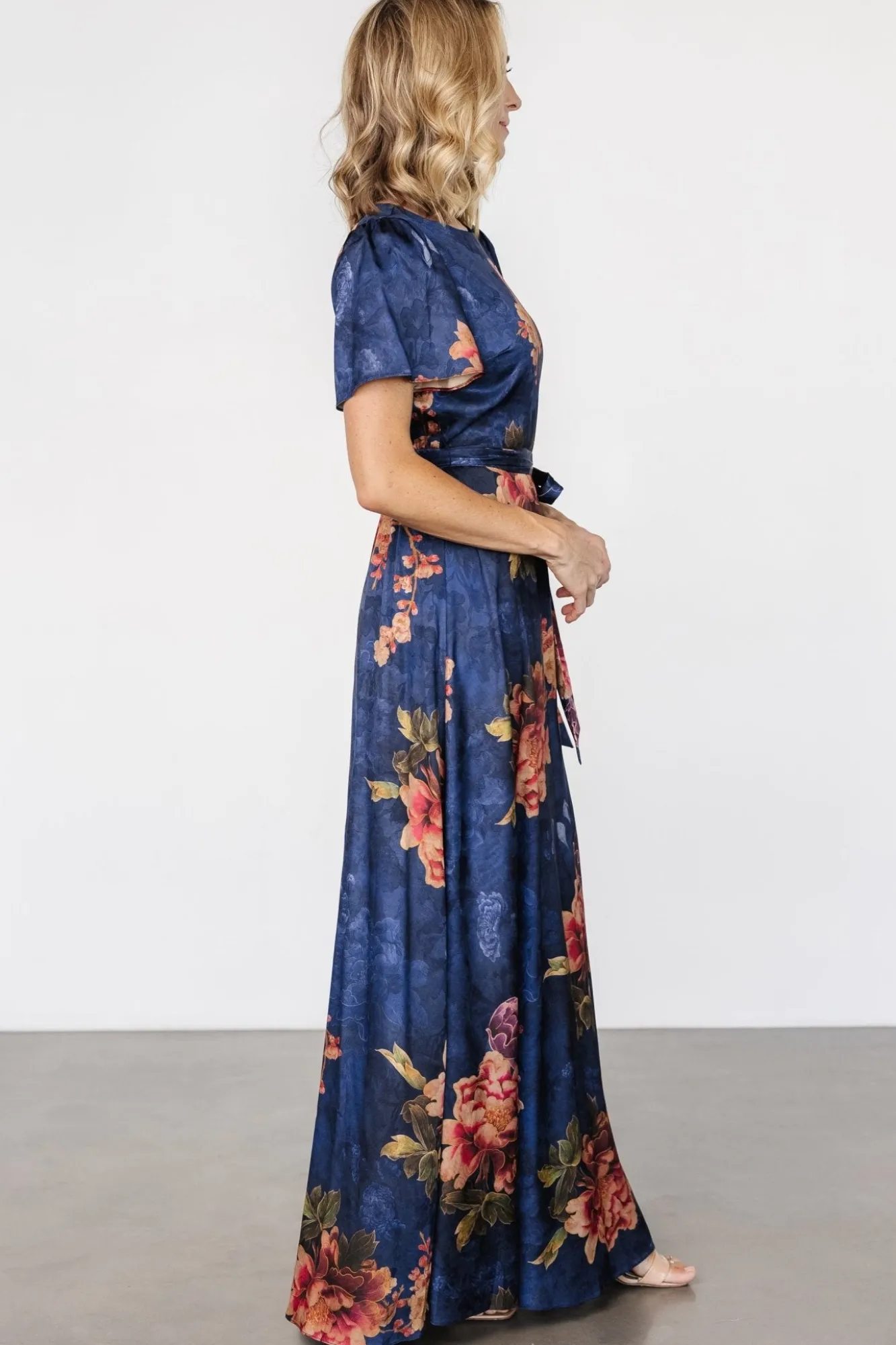 Baltic Born Colina Maxi Dress | Navy Floral