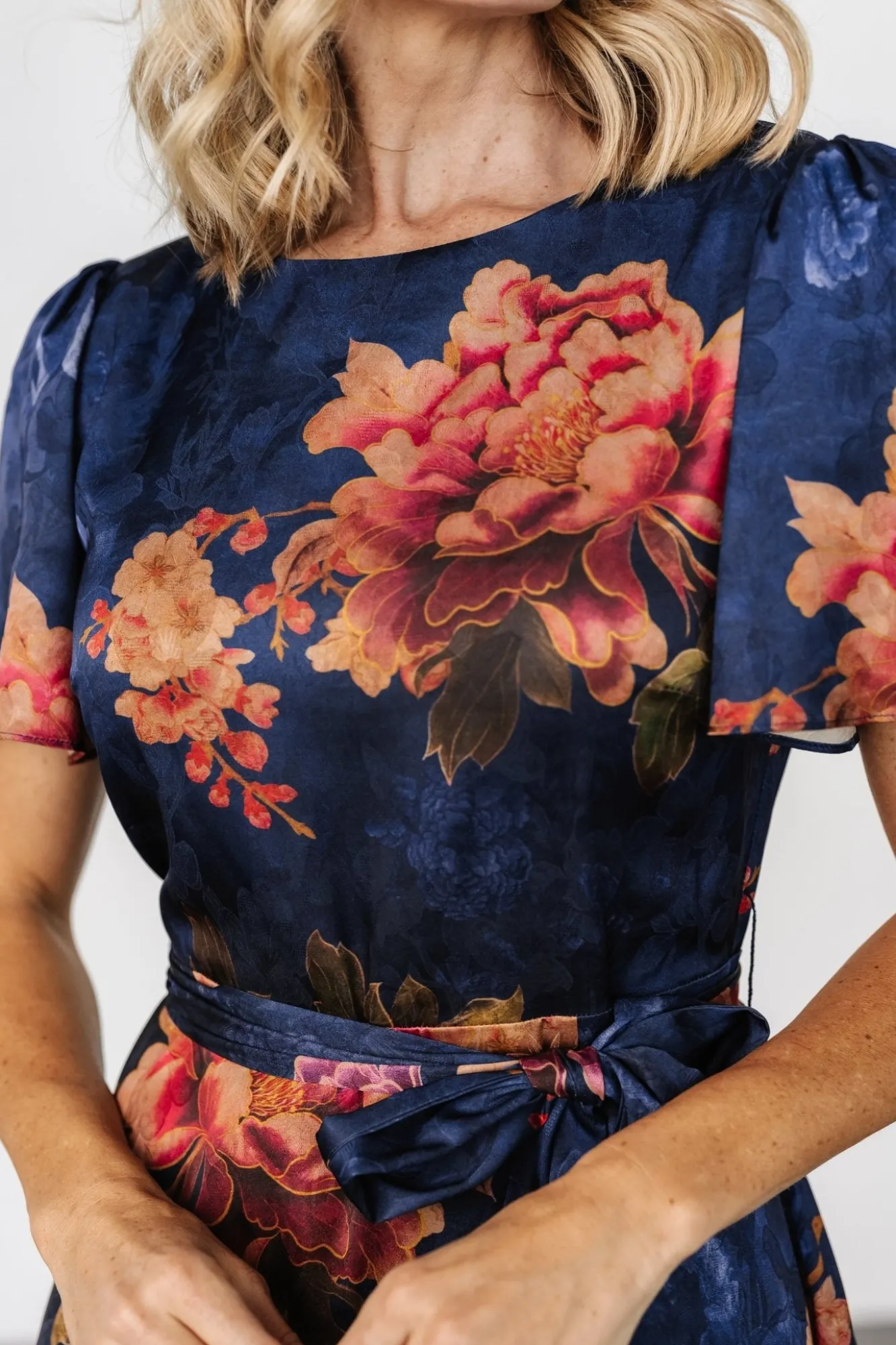 Baltic Born Colina Maxi Dress | Navy Floral