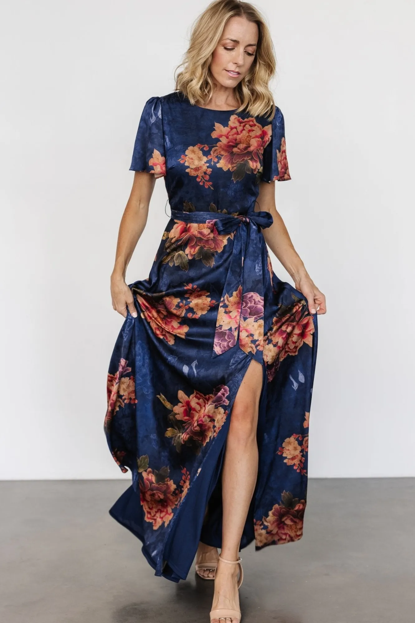 Baltic Born Colina Maxi Dress | Navy Floral