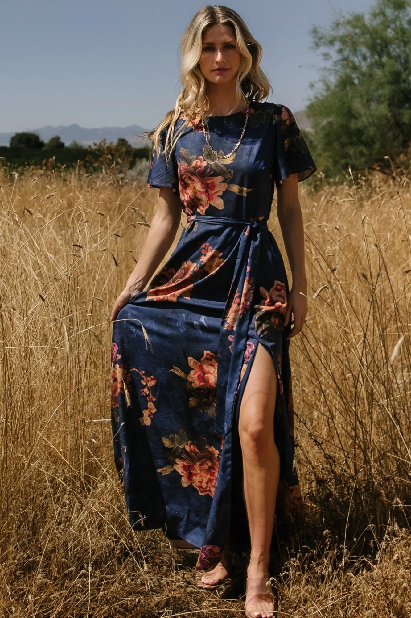 Baltic Born Colina Maxi Dress | Navy Floral