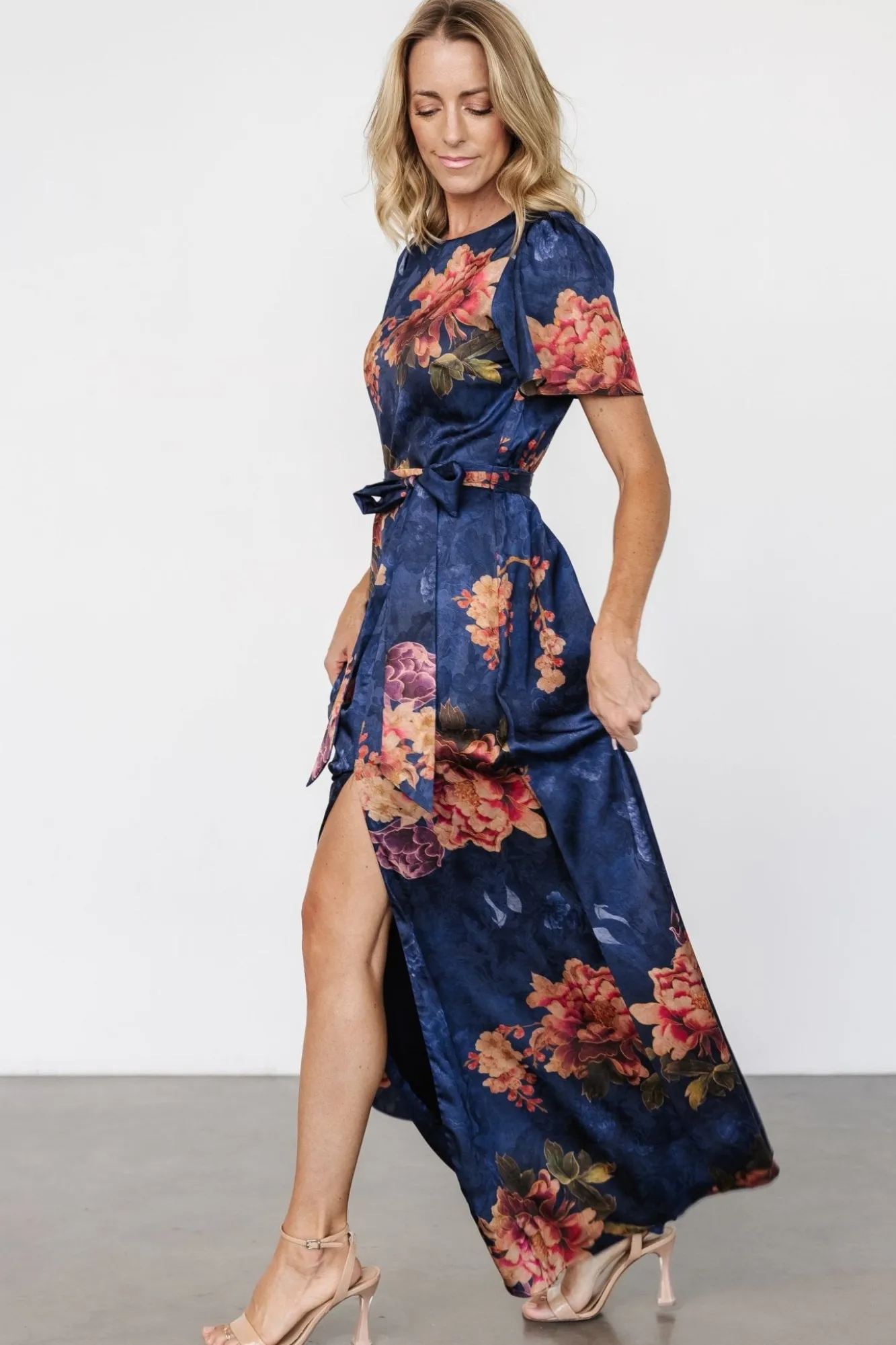 Baltic Born Colina Maxi Dress | Navy Floral
