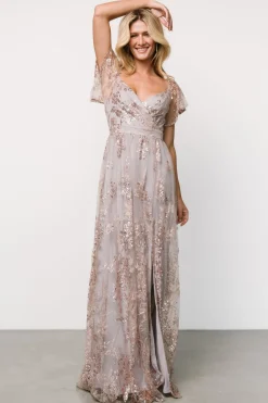 Baltic Born Corinne Shimmer Maxi Gown |