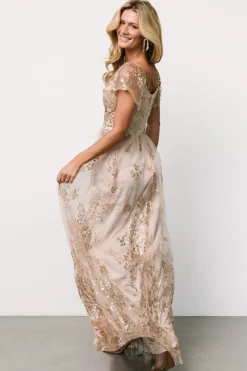 Baltic Born Corinne Shimmer Maxi Gown |