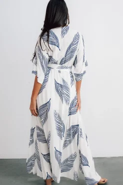 Baltic Born Corinth Maxi Dress | Navy Print