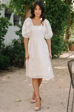 Baltic Born Daisy Short Dress | Vintage Cream Floral
