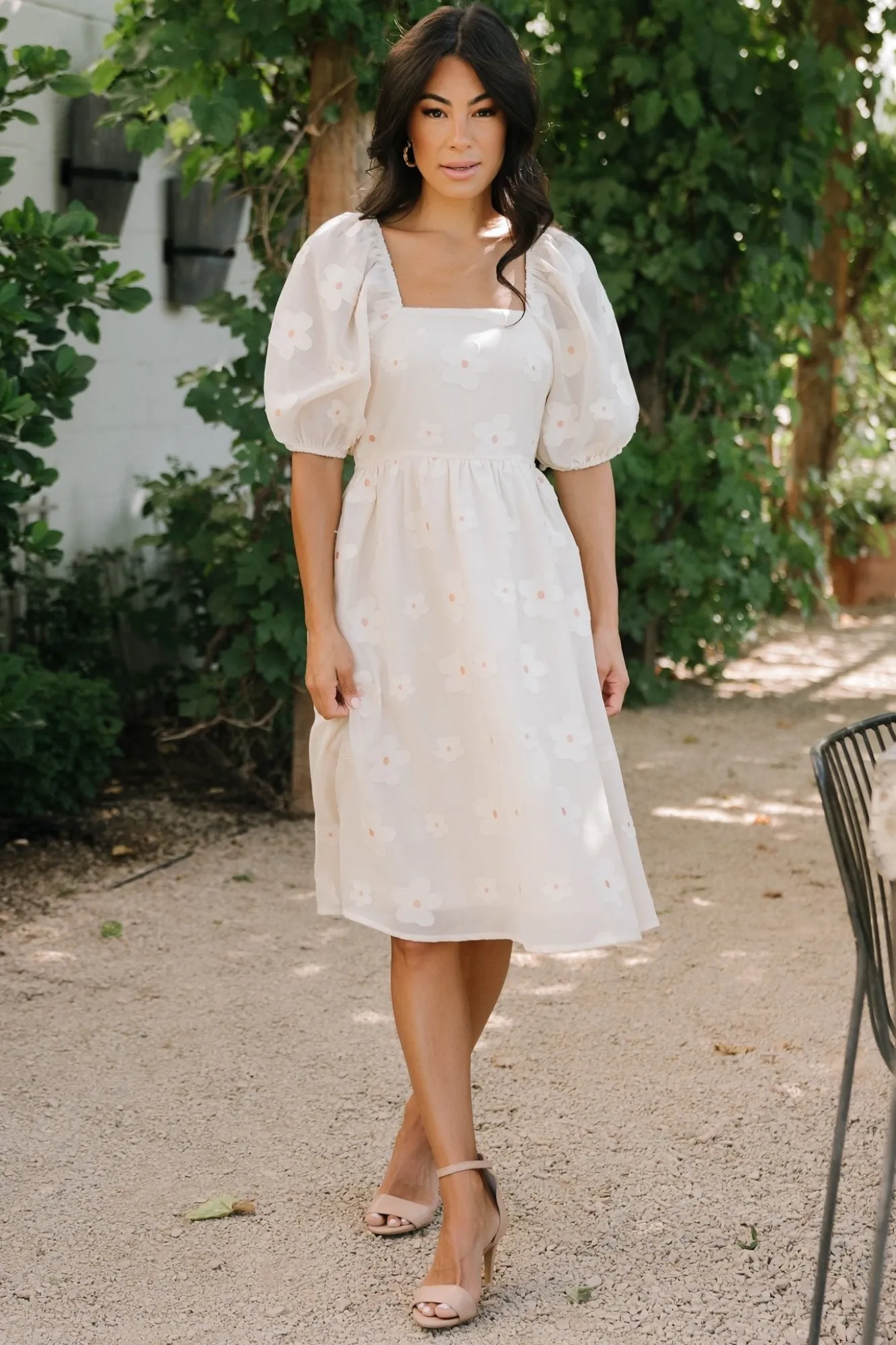 Baltic Born Daisy Short Dress | Vintage Cream Floral