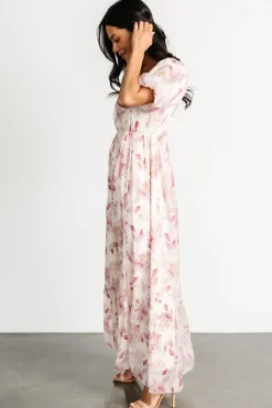 Baltic Born Dalia Maxi Dress | Ivory + Mauve Floral