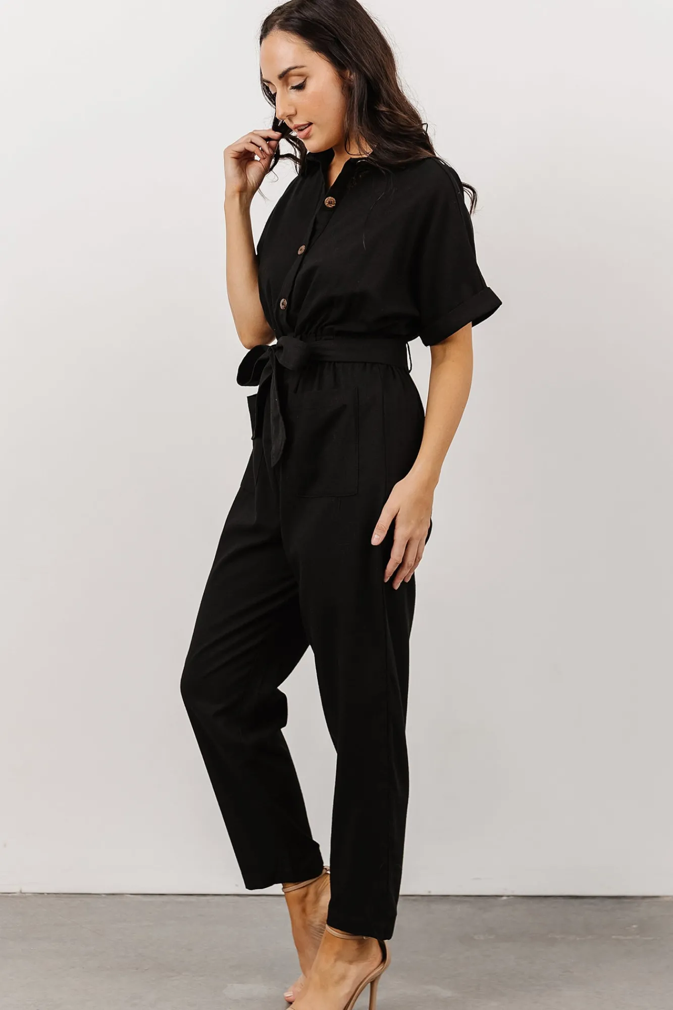 Baltic Born Dallas Button Up Jumpsuit |