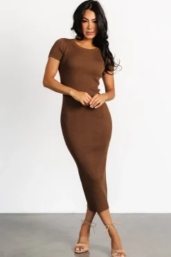Baltic Born Dana Ribbed Midi Dress |