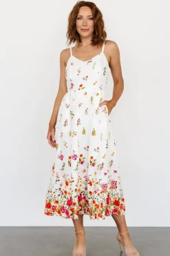 Baltic Born Daniella Tank Dress | Off White Floral