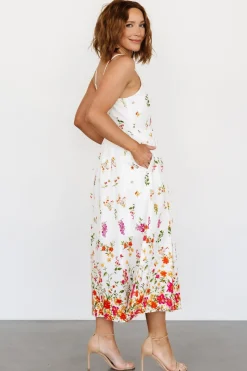 Baltic Born Daniella Tank Dress | Off White Floral