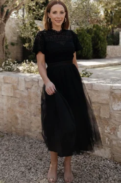 Baltic Born Darcy Tulle Midi Dress |
