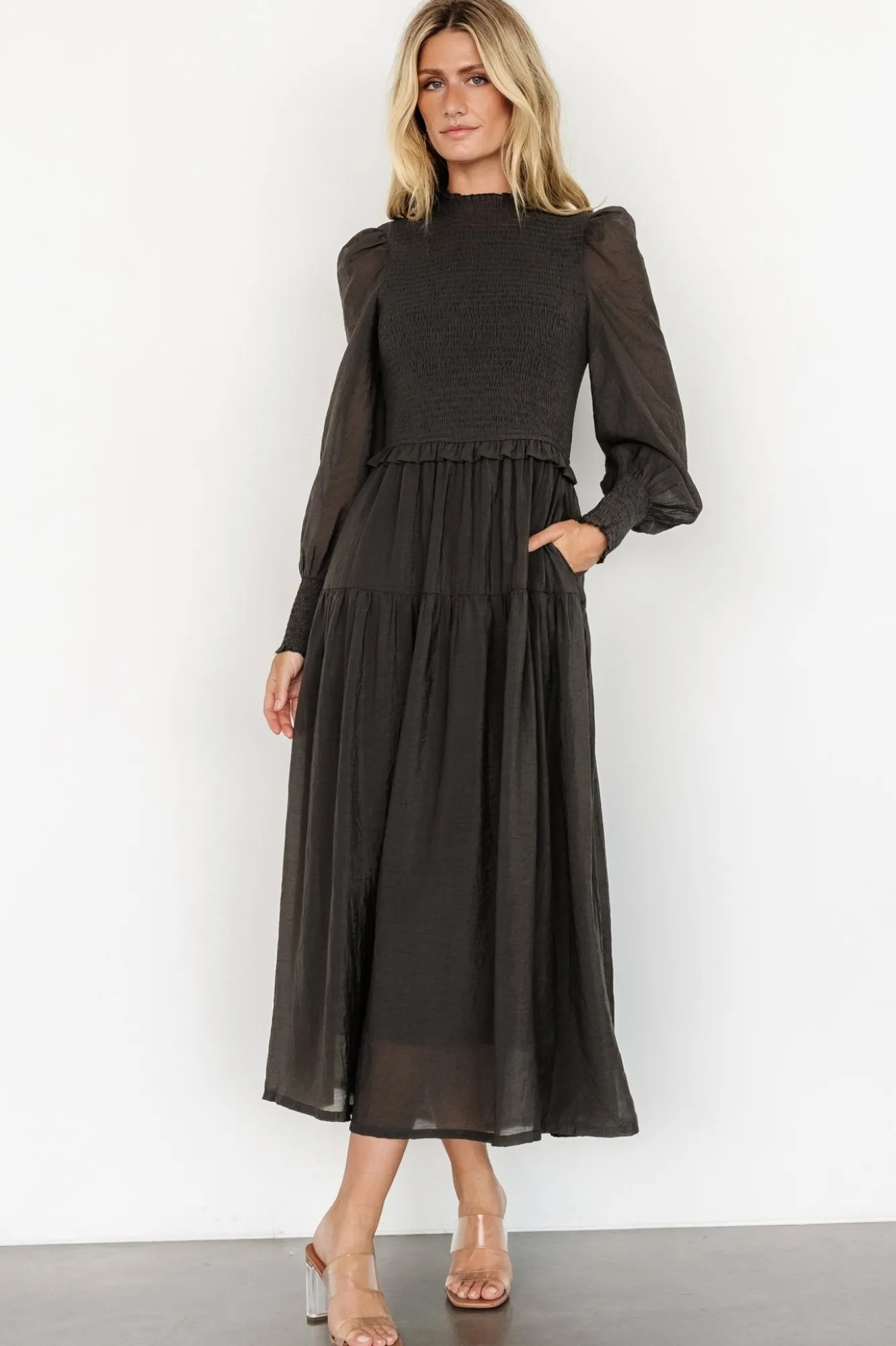 Baltic Born Daria Smocked Maxi Dress |