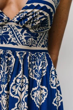 Baltic Born Davinah V Neck Maxi Dress | Blue Print