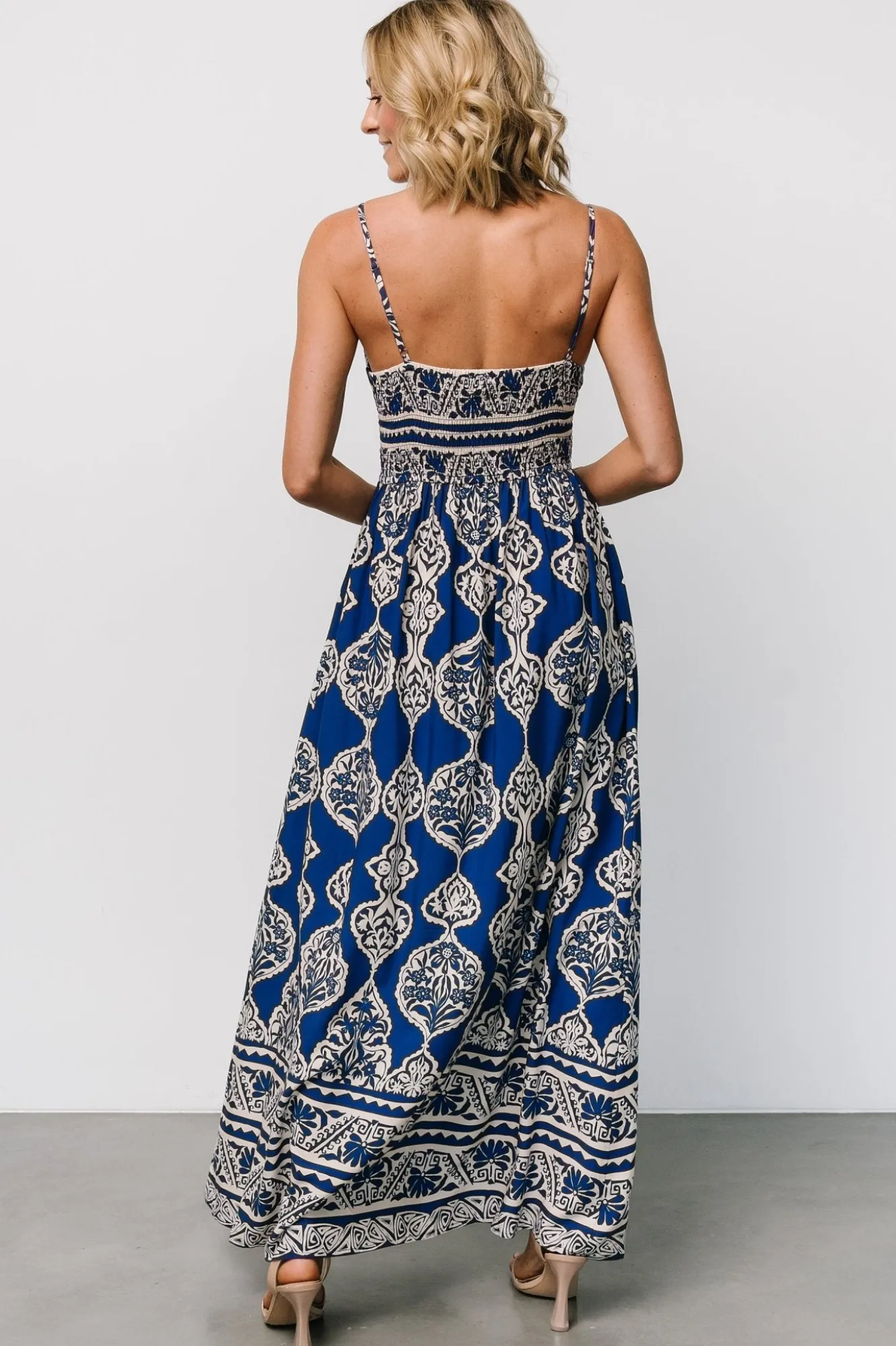 Baltic Born Davinah V Neck Maxi Dress | Blue Print